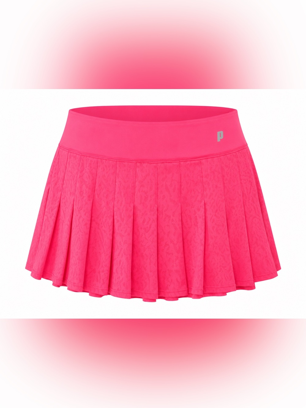 Prince Hot Pink Pleated Tennis Skirt